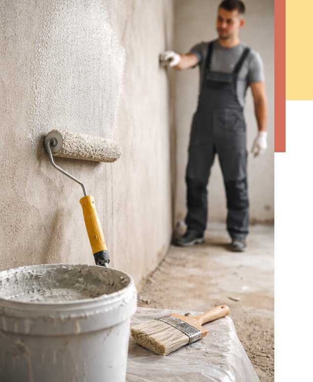 Нанесение бетоноконтакта на стены в Курчатове от 4279 руб. быстро и недорого | ОТДЕЛОЧНИК-Крч