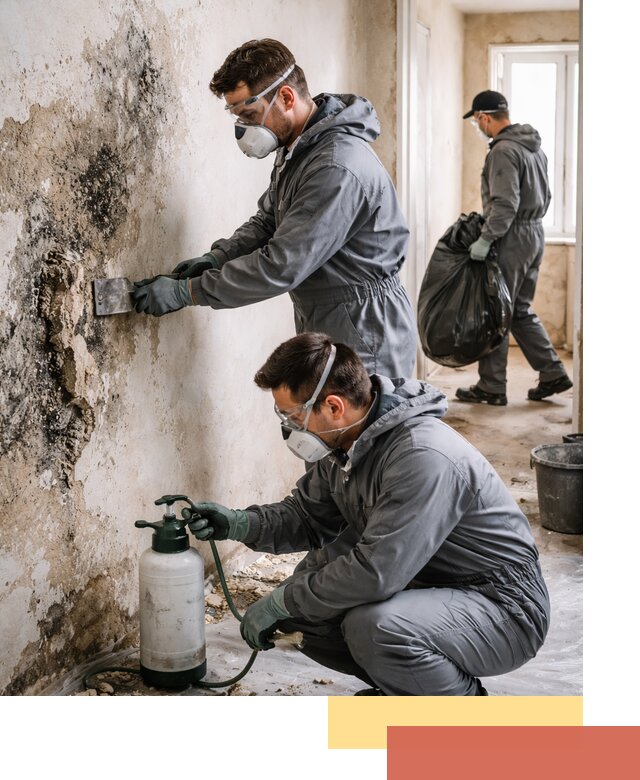 Удаление плесени со стен профессионально в Курчатове