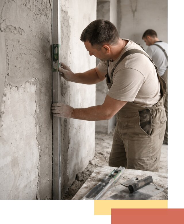 Установка штукатурных маяков в Курчатове с гарантией качества