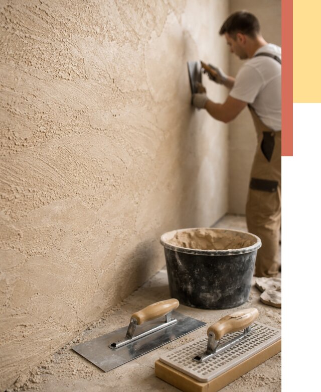 Декоративная штукатурка травертин в Курчатове от 1834 руб/м2 — качественно и недорого | ОТДЕЛОЧНИК-Крч