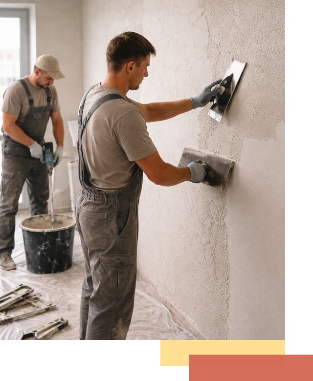 Структурная штукатурка стен в Курчатове — качественная отделка поверхностей