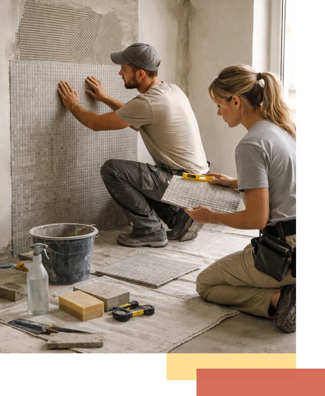 Облицовка стен мозаикой в Курчатове качественно и быстро