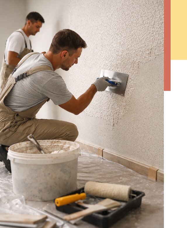 Нанесение жидких обоев в Курчатове от 7641 руб./м2 — быстро и недорого | ОТДЕЛОЧНИК-Крч