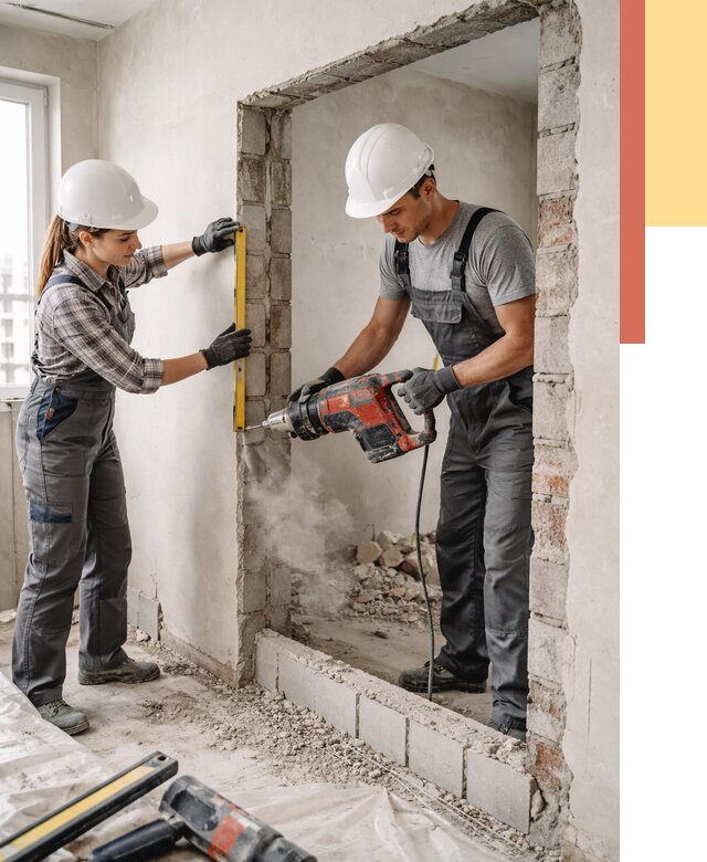 Создание проемов в стенах в Курчатове от 6622 руб. — алмазная резка и расширение | ОТДЕЛОЧНИК-Крч