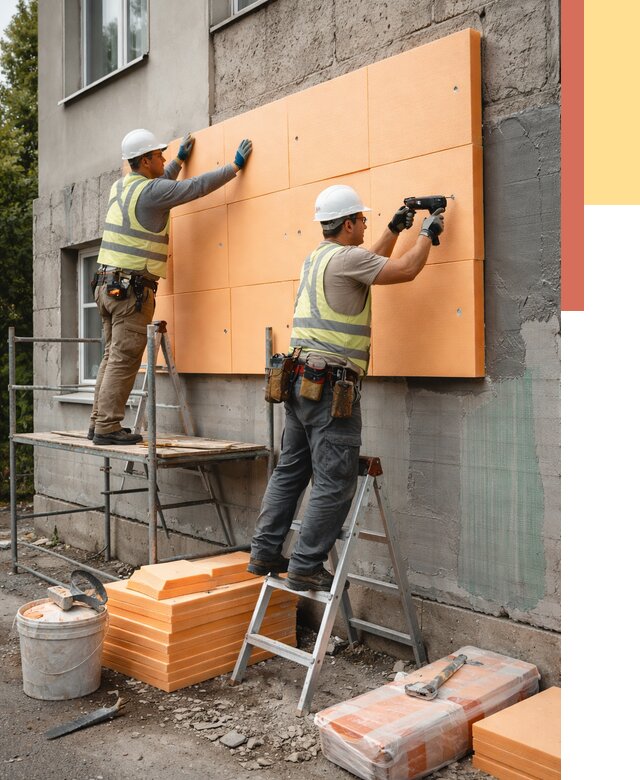 Утепление стен пеноплексом в Курчатове от 1885 руб./м2 — быстро и недорого | ОТДЕЛОЧНИК-Крч
