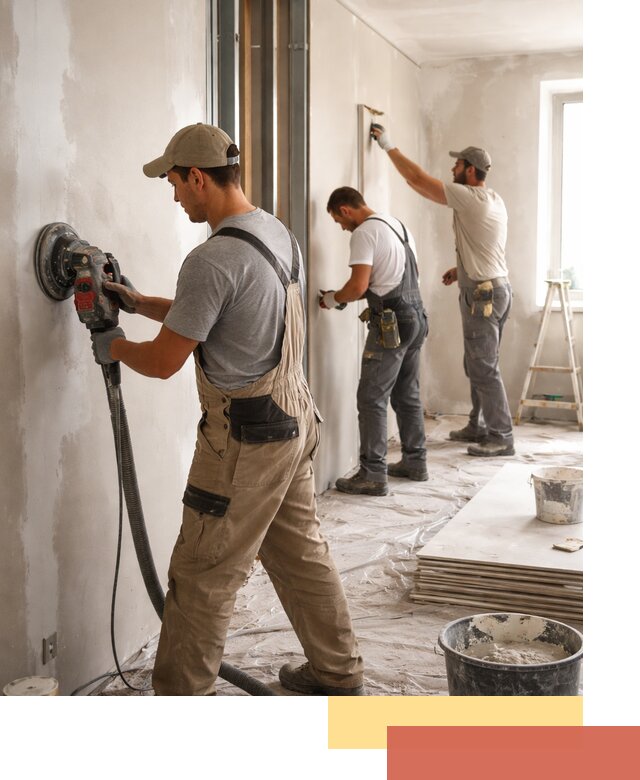 Профессиональная отделка стен в Курчатове качественно и в срок