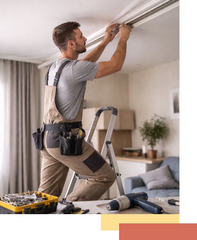 Ремонт натяжных потолков в Курчатове — качественно и оперативно