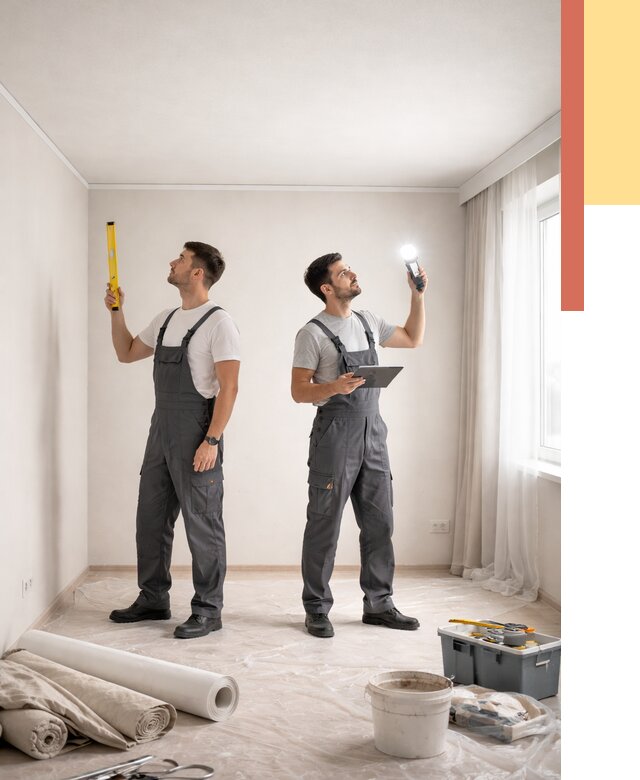 Отделка потолка в Курчатове недорого от 764 руб/м2 | Услуги ОТДЕЛОЧНИК-Крч