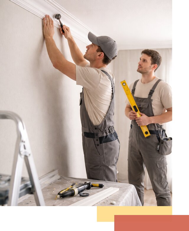 Монтаж потолочного плинтуса в Курчатове качественно и быстро